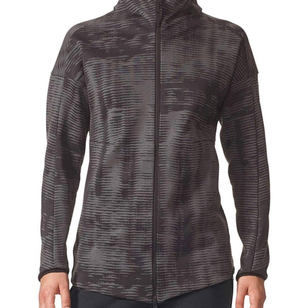 Adidas ZNE Pulse Cover-up in black, large - Picture 3 of 10